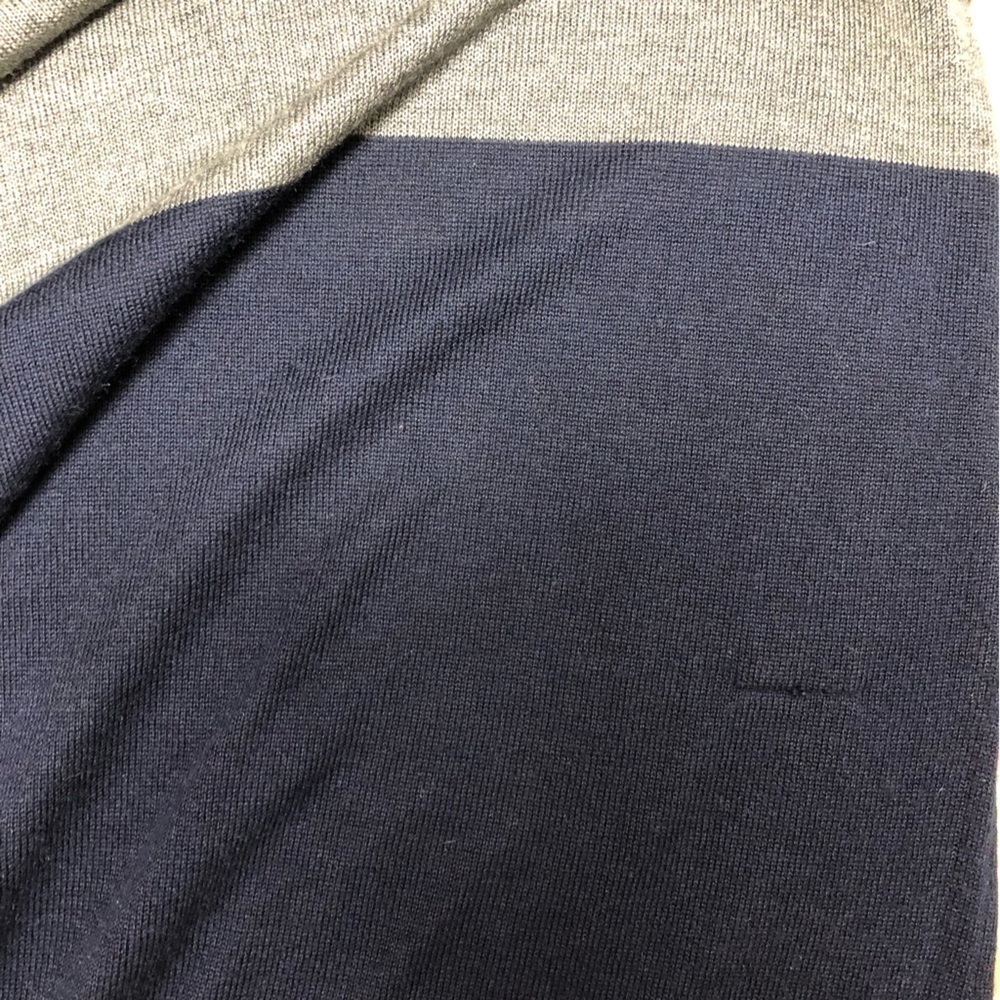 NWT BCBGMAXAZRIA Silk Cashmere Blend Size Medium Sweater Dress Collar Tie - Picture 11 of 11